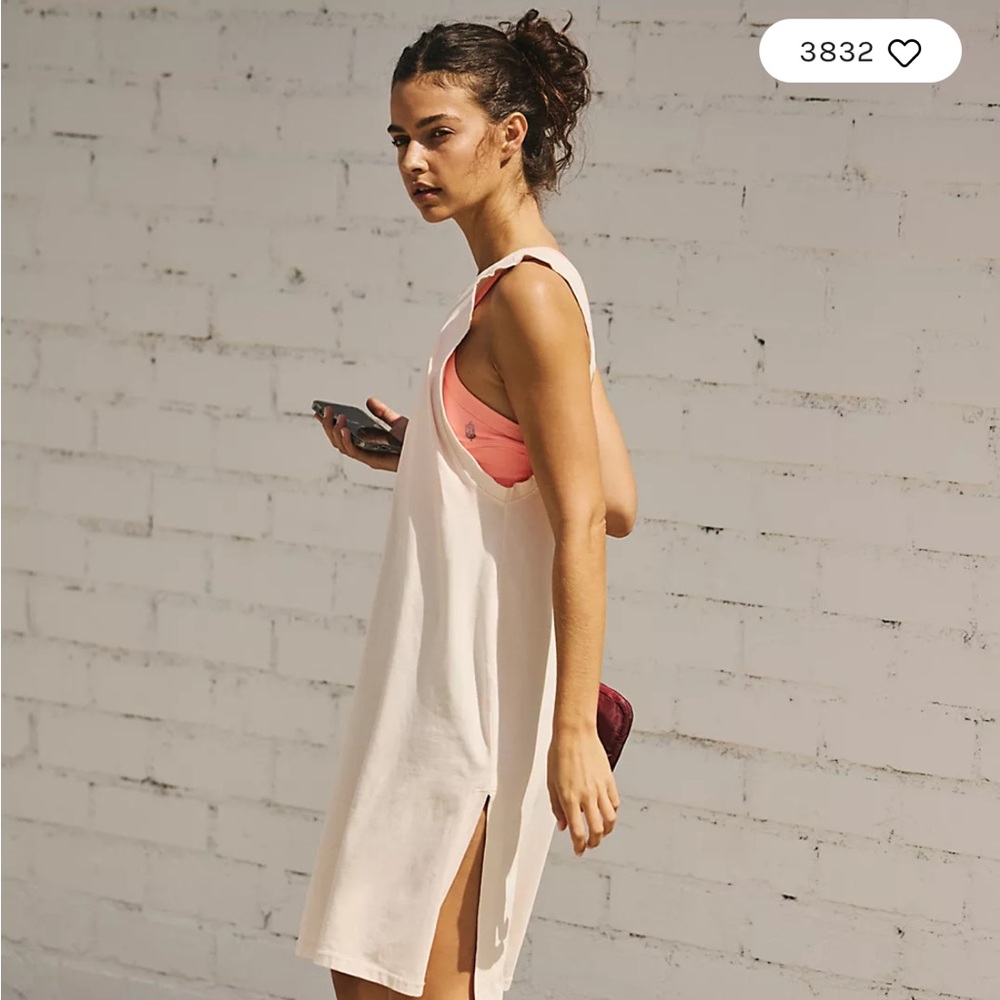 Free People Hot Shot Tunic Tank- NWOT Size M - Picture 3 of 5